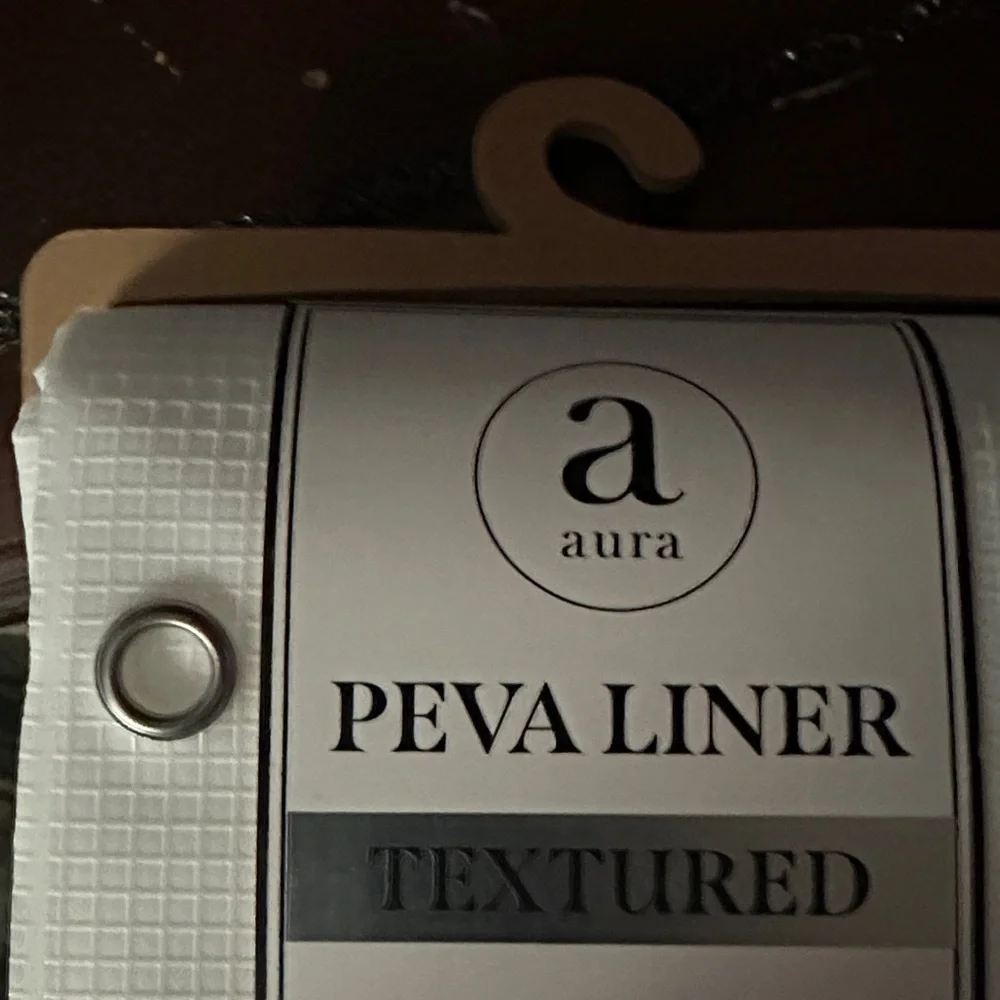 Aura Textured PEVA Liner with Metal Grommets